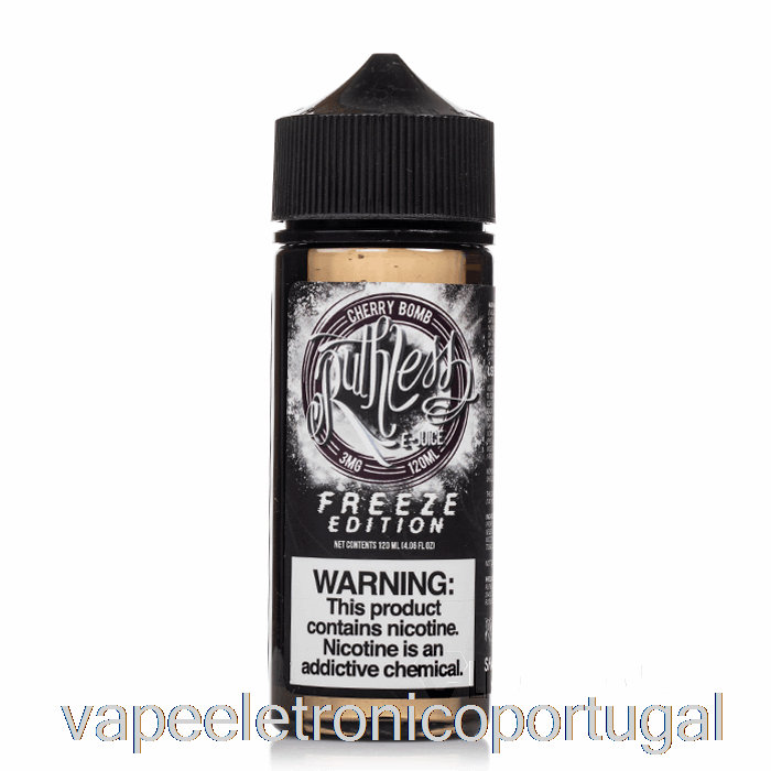 Vape Eletronico Cereja Bomb - Edição Congelada - Vapor Implacável - 120ml 6mg